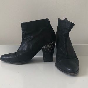 All Saints Leather Booties